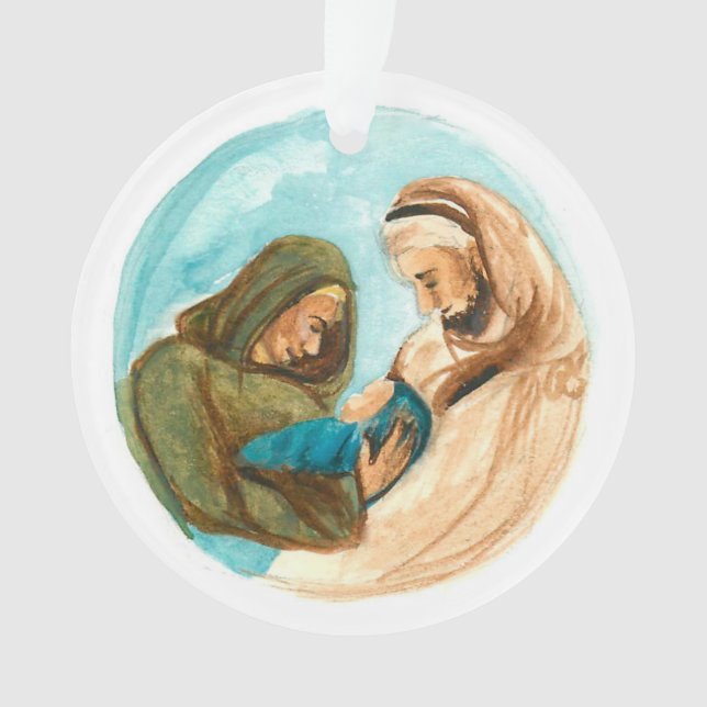 Einführung Jesse Baum-Krippe Ornament (Vorderseite)