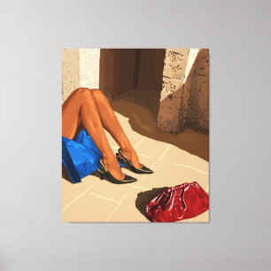 Einführung Leinwanddruck