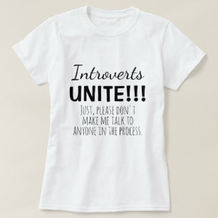 Einführung vereint ohne lustiges Zitat zu sprechen T-Shirt