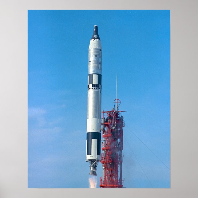 Einführung von Gemini 6A Poster (Vorne)