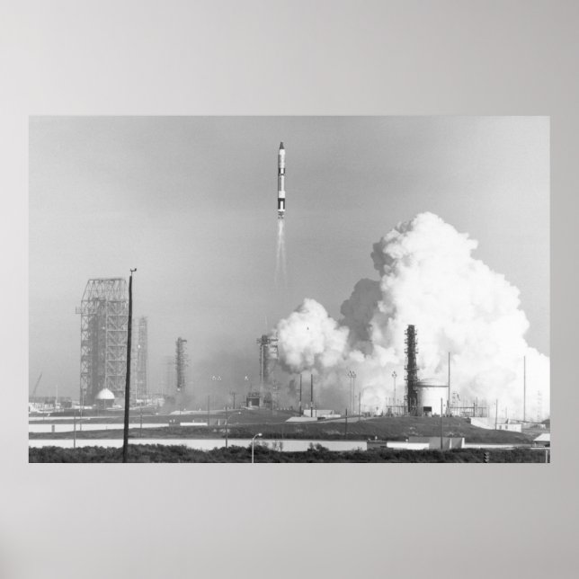 Einführung von Gemini 6A Poster (Vorne)