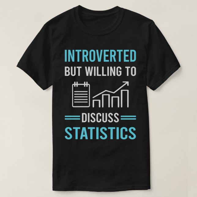 Einführung von Statistiken T-Shirt (Design vorne)