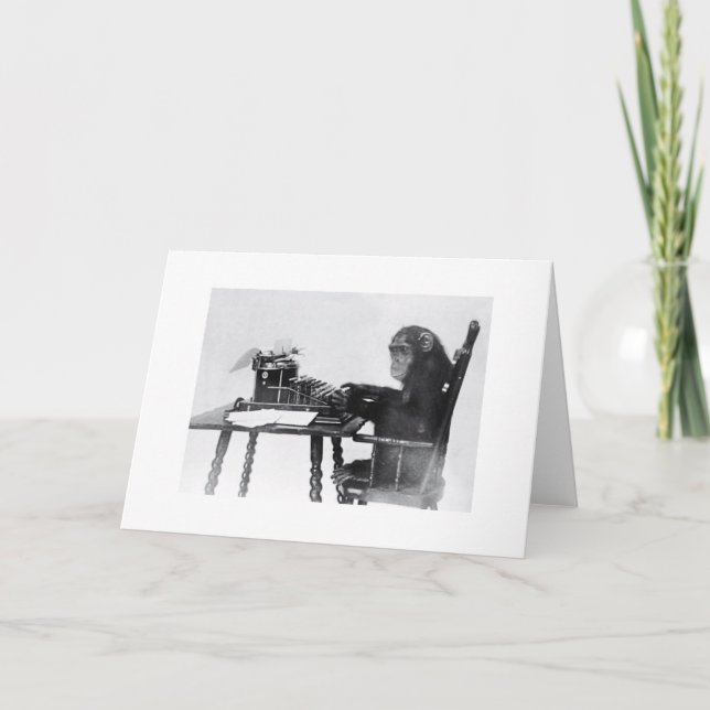 Eingabe des Affen Karte (Vorderseite)