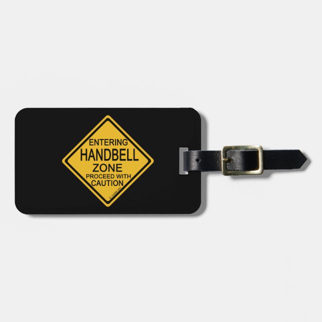 Eingabe des Handbell Zone-Gepäckanhängers Gepäckanhänger (Vorderseite horizontal)