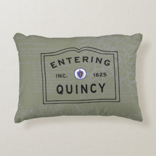 Eingabe von Quincy MA Accent Pillow Dekokissen