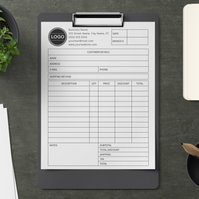 Eingang des Formulars für den geschäftlichen Verka Briefbogen (Von Creator hochgeladen)