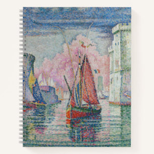Eingang des Hafens von La Rochelle, Paul Signac Notizbuch
