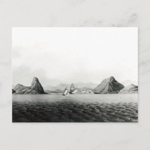 Eingang des Hafens von Rio de Janeiro Postkarte