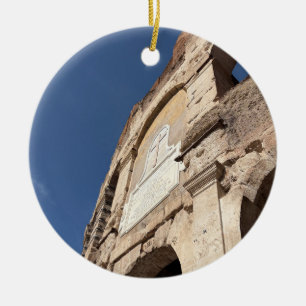 Eingang des Kolosseums Rom Italien Italienische Se Keramik Ornament