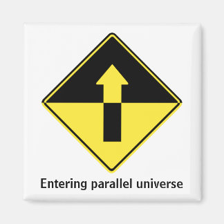 Eingang des Paralleluniversums Magnet