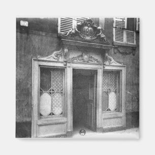 Eingang eines Bordells in Paris Magnet