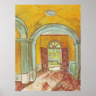 Eingang Halle Saint-Paul Hospital - Van Gogh Poster