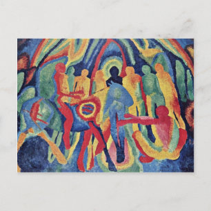 Eingang in Jerusalem durch Morgner Wilhelm Postkarte