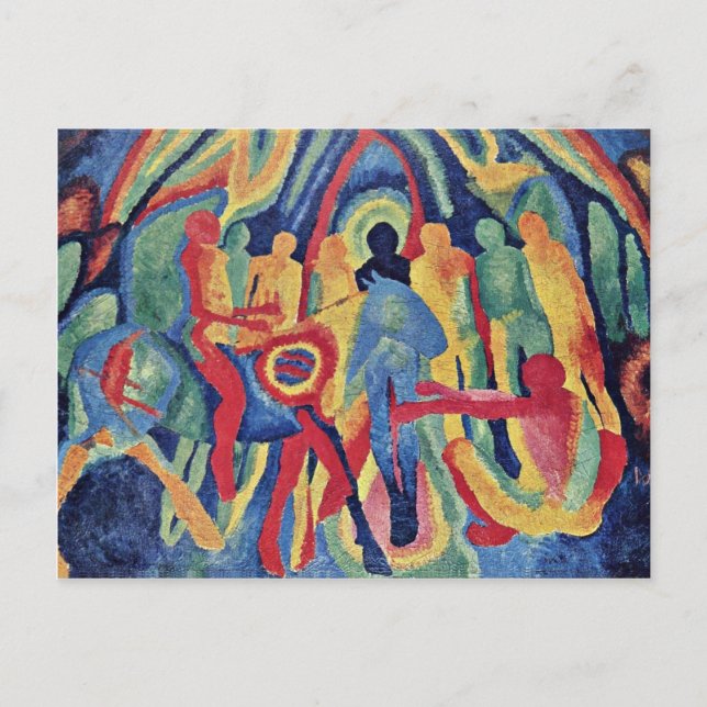 Eingang in Jerusalem durch Morgner Wilhelm Postkarte (Vorderseite)