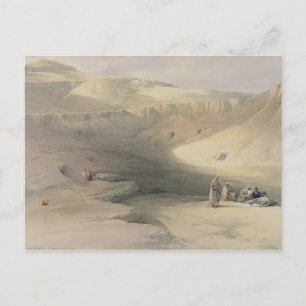 Eingang ins Tal der Könige Postkarte