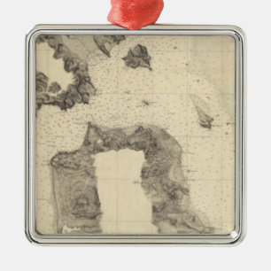 Eingang nach San Francisco Bay Kalifornien Ornament Aus Metall