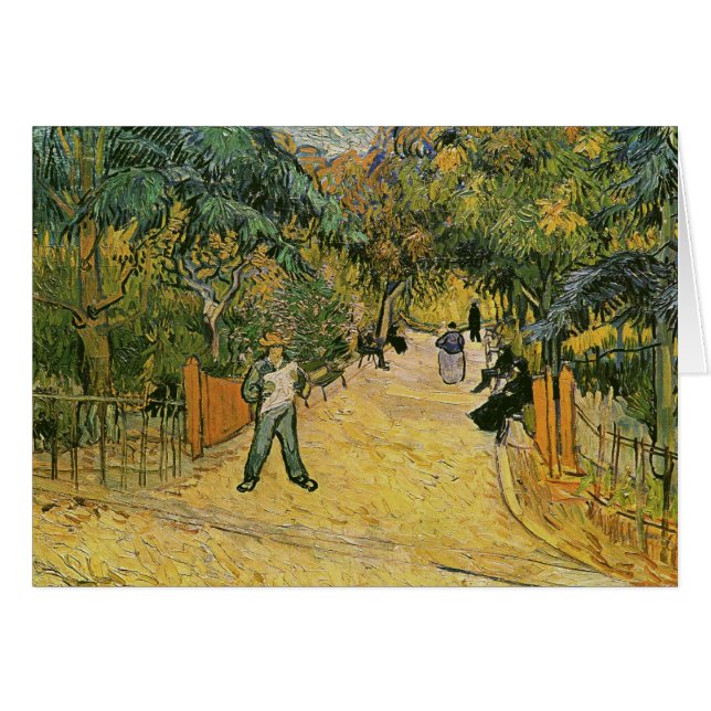 Eingang, öffentlicher Park Arles Van Gogh (Vorderseite (Horizontal))