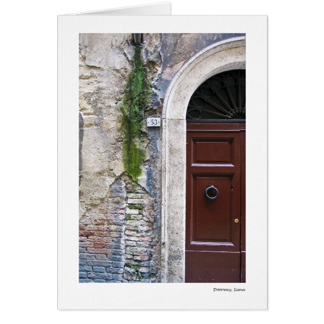 Eingang, Siena (Vorne)