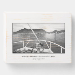 Eingang Table Bay Harbour Wall Art Holzkisten Schild