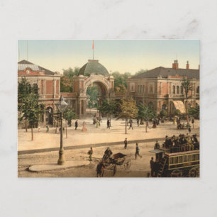 Eingang Tivoli-Park Kopenhagen Postkarte
