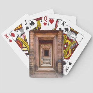 Eingang von Angkor Wat, Kambodscha Spielkarten
