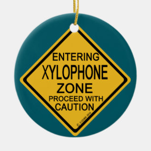 Eingang Xylophon Zone Keramik Ornament