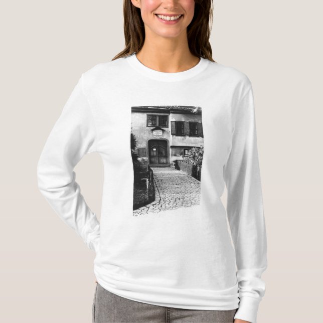 Eingang zu Johann Sebastian Bachs Haus T-Shirt (Vorderseite)