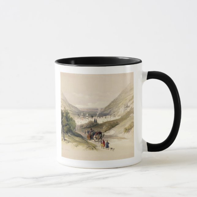 Eingang zu Nablous am 17. April 1839 überziehen 41 Tasse (Rechts)