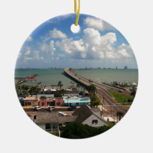 Eingang zu SüdPadre Insel Keramik Ornament