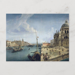 Eingang zum Canale Grande Postkarte