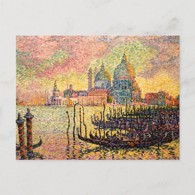 Eingang zum Canale Grande, Venedig | Paul Signac | Postkarte (Vorderseite)