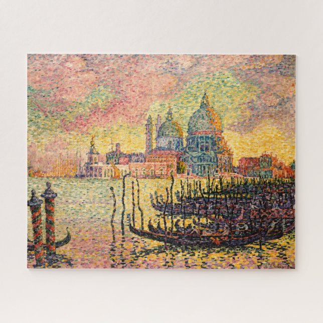 Eingang zum Canale Grande, Venedig | Paul Signac | Puzzle (Horizontal)