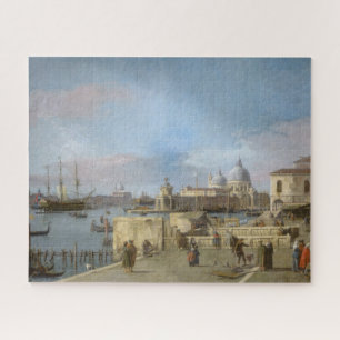 Eingang zum Canale Grande vom Molo, Venedig Puzzle