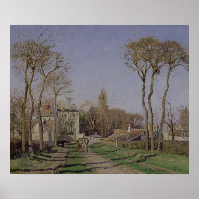 Eingang zum Dorf Voisins Poster (Vorne)