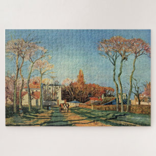 Eingang zum Dorf Voisins, Yvelines 1872 Puzzle