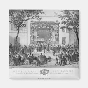 Eingang zum "Grand Café Parisien", Paris Magnet