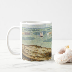 Eingang zum Hafen von Georges Seurat, Vintage Art Tasse