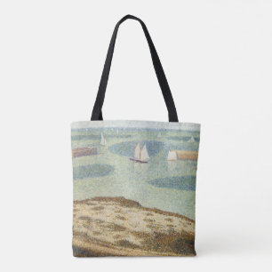 Eingang zum Hafen von Georges Seurat, Vintage Kuns
