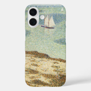 Eingang zum Hafen von Georges Seurat, Vintage Kuns iPhone 16 Hülle
