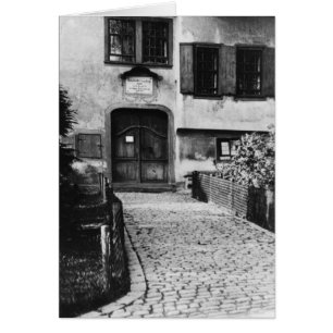 Eingang zum Haus von Johann Sebastian Bach