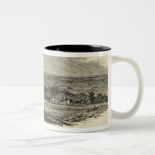Eingang zum Park, Goodwood Zweifarbige Tasse