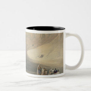 Eingang zum Tal der Könige Zweifarbige Tasse