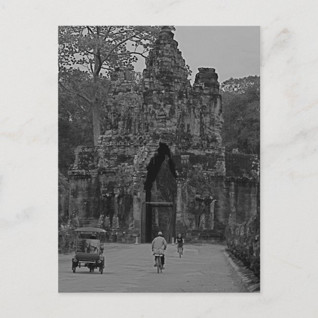 Eingang zur Angkor Wat Postkarte (Vorderseite)