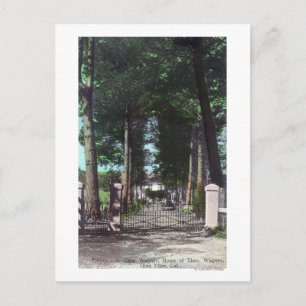 Eingang zur Casa Theodore Wagner Ansicht Postkarte