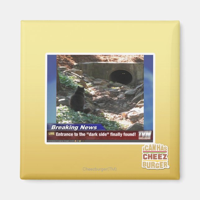 Eingang zur dunklen Seite Magnet (Vorne)