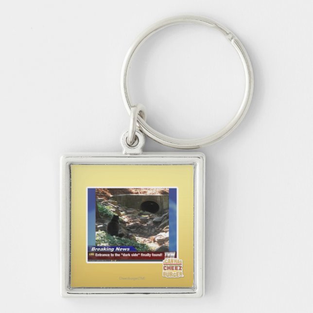 Eingang zur dunklen Seite Schlüsselanhänger (Vorne)