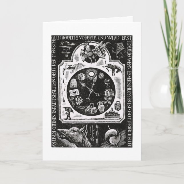 Eingang zur Paradies-Karte - Gottfried Karte (Vorderseite)