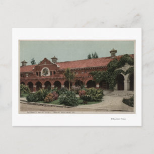 Eingang zur Smiley Public Library Postkarte