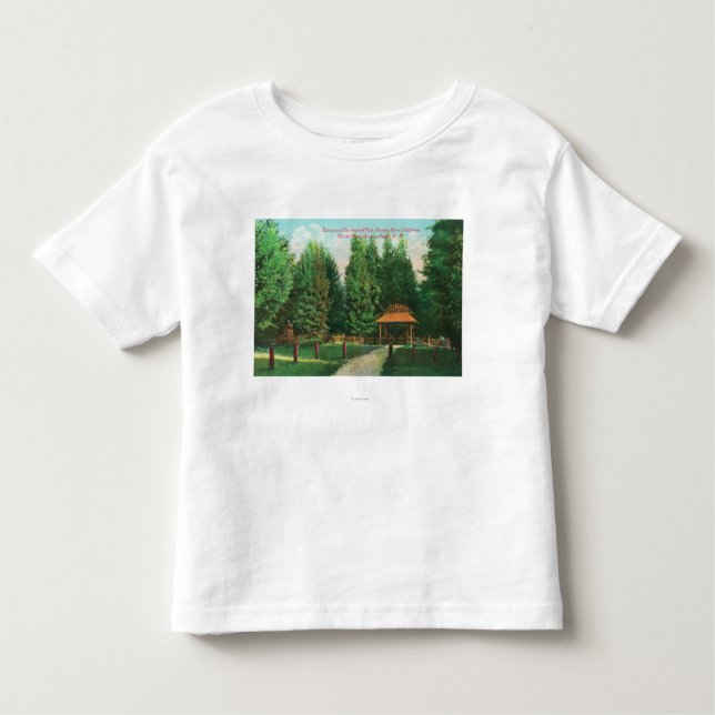 Eingangs-Ansicht zu Guernewood ParkGuernewood, CA Kleinkind T-shirt (Vorderseite)