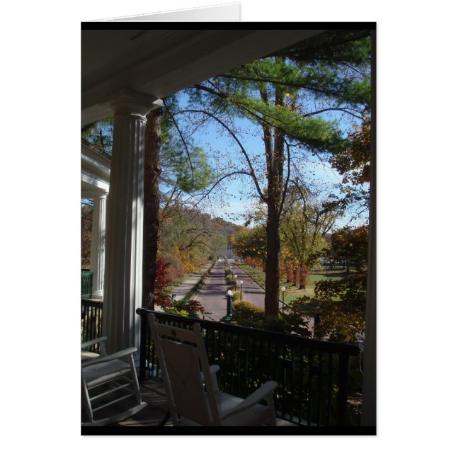 Eingangsterrasse, WestBaden Hotel, Indiana (Vorne)